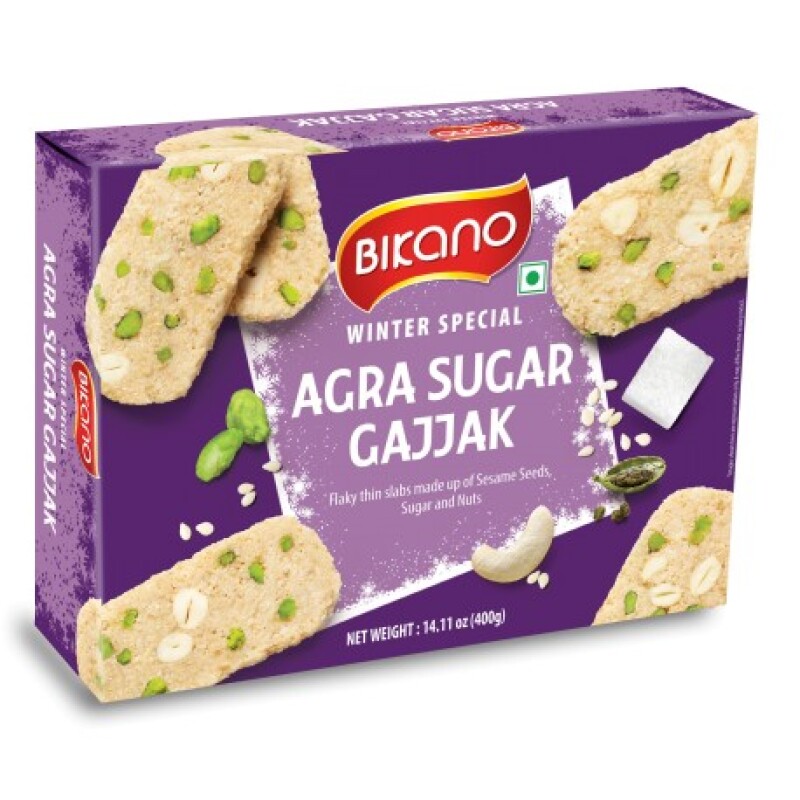 Bikano Agra Sugar Gajjak 400g