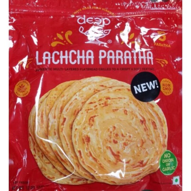 Deep Lachcha Paratha 340g (5 Pcs)