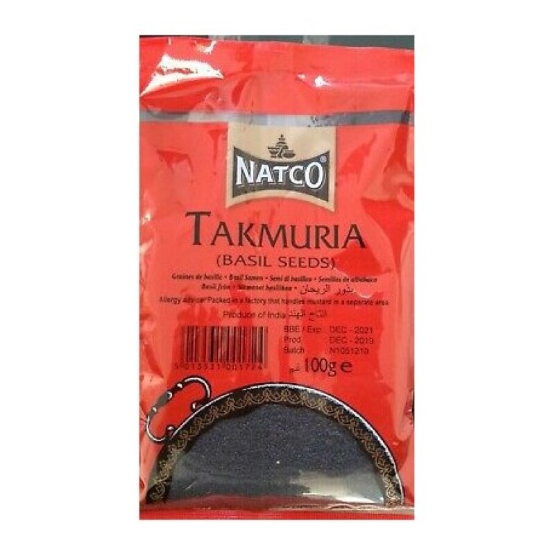 Natco Takmuria (Basil Seeds) 100g