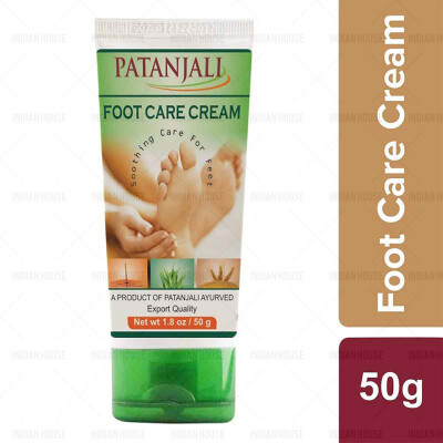 PATANJALI FOOT CARE CREAM 50G / foot cream 50g