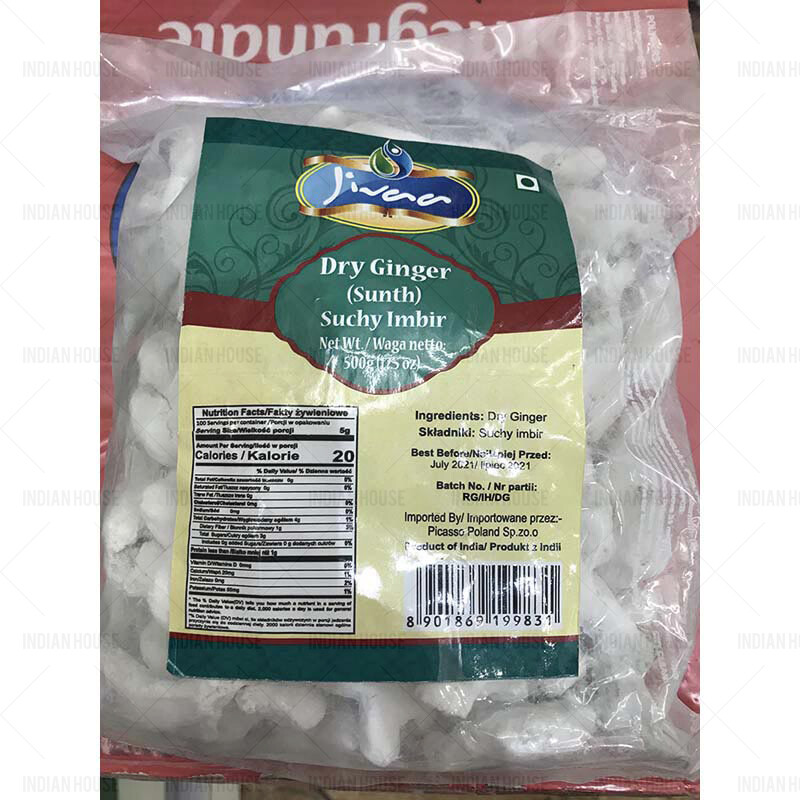 JIVAA DRY GINGER - 500G