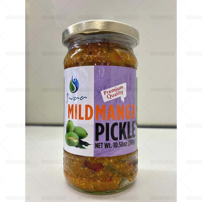 JIVAA MILD MANGO PICKLE - pickles medium spicy marinated with mango 300g