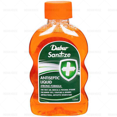 DABUR ANTISEPTIC LIQUID - antibacterial gel 125ML