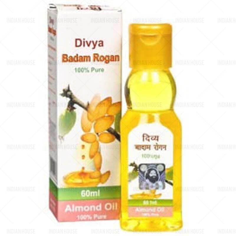 DIVYA BADAM ROGAN OIL – sweet almond oil Badam Rogan 60 ml