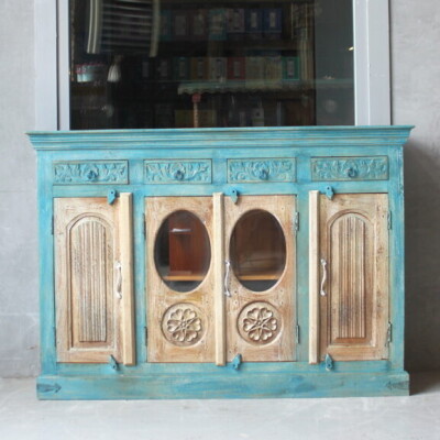 WOODEN CHEST OF CHESTS, DECORATED ORIENT