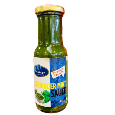 JIVAA CORIANDER MINT SAUCE- mint sauce with coriander 260GM