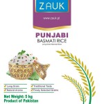 RICE ZAUK PUNJABI BASMATI 5KG