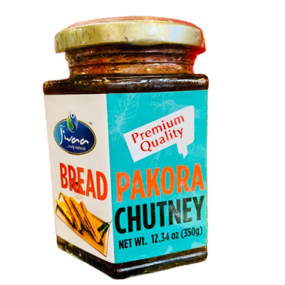 JIVAA BREAD PAKORA CHUTNEY - sauce / chutney ideal for dough dishes / pakora 350 GM