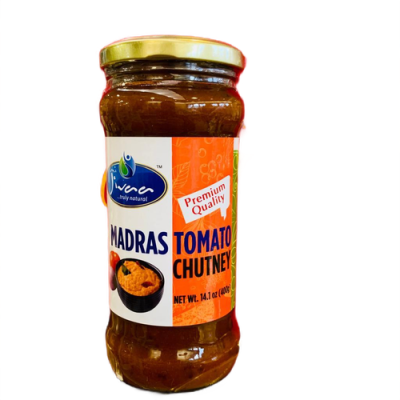 JIVAA MADRAS TOMATO CHUTNEY - tomato chutney with spices 400 GM