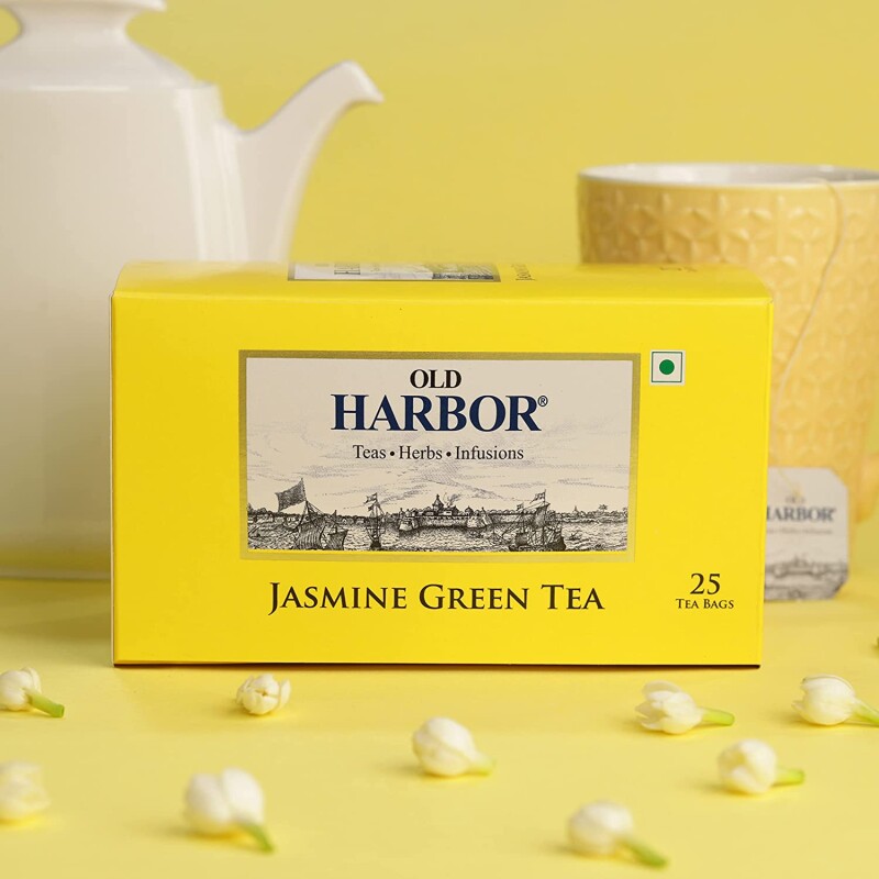 Old Harbor Jasmine Green Tea 25 Bags- jasmine green tea (25 bags)