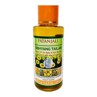 PATANJAL ABHYANG TAILAM - herbal oil for body and scalp massage 100 ml