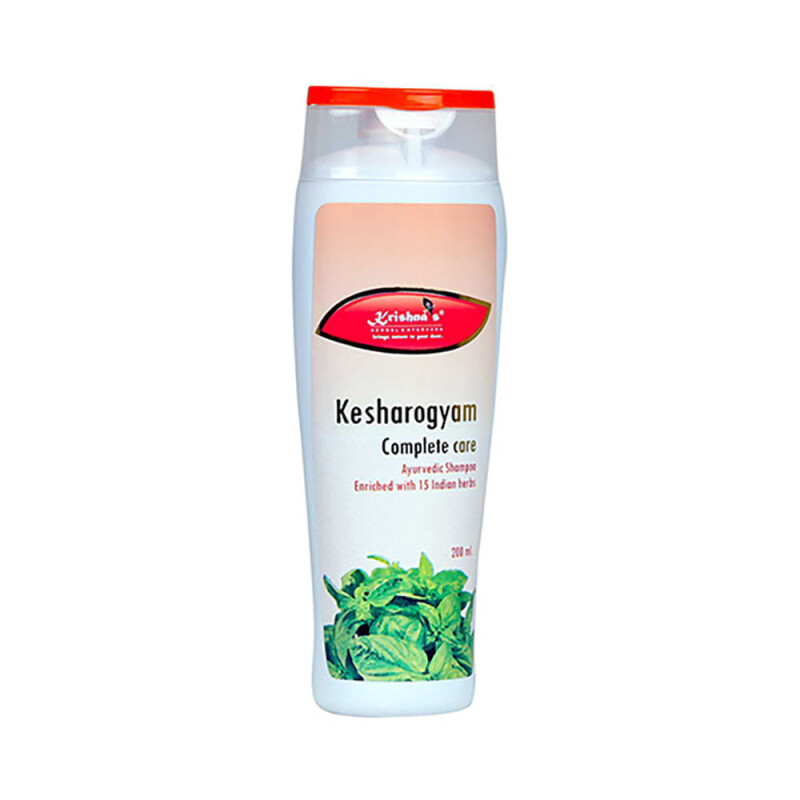 KRISHNA'S COMPLETE CARE SHAMPOO - Ayurvedic herbal strengthening shampoo 200ml