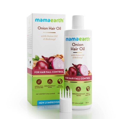 Onion oil against hair loss Mamaearth 250ml