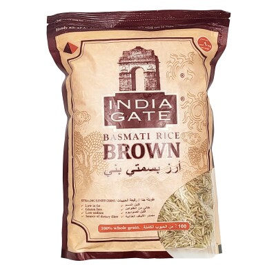 Basmati rice brown India Gate 1kg