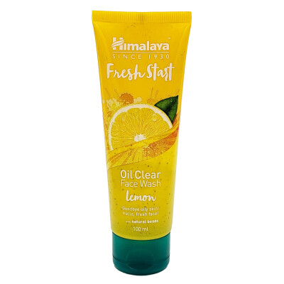 Lemon face wash gel with natural particles Himalaya 100ml