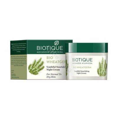 Rejuvenating night cream with wheat seed oil 50g Biotique