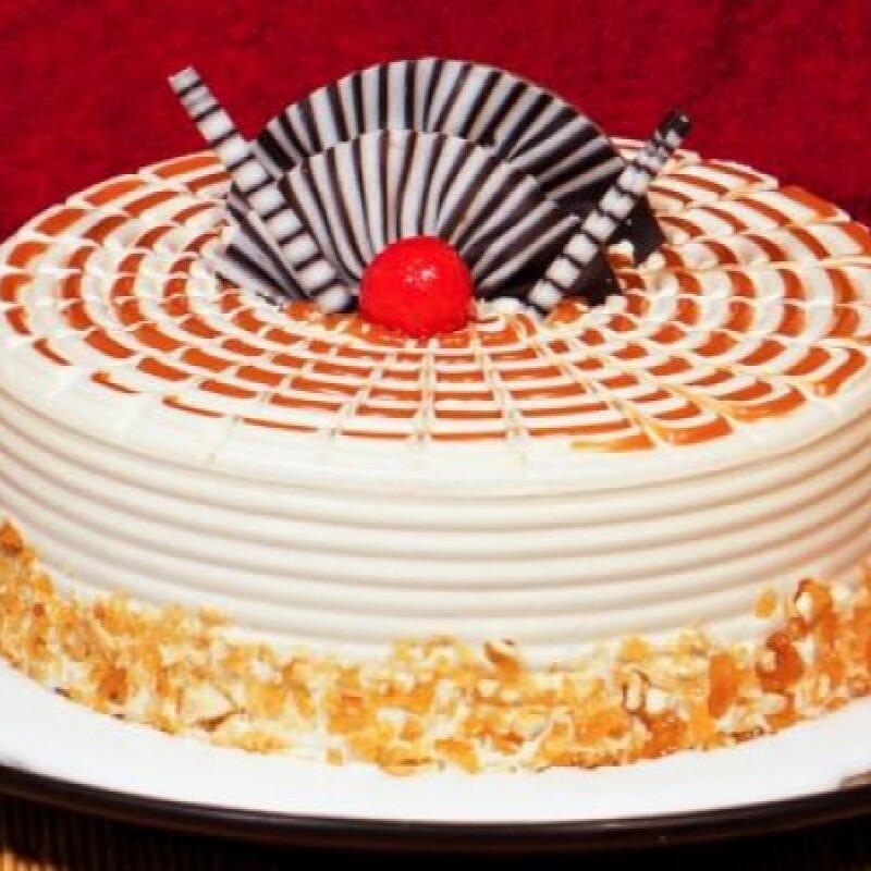 CAKE WITH BUTTER SCOTCH   WITH EGGS ( 2 POUND)