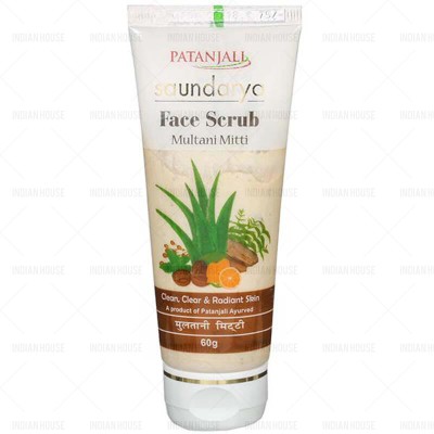 PATANJALI MULTTANI MITTI FACE SCRUB (60GM.)