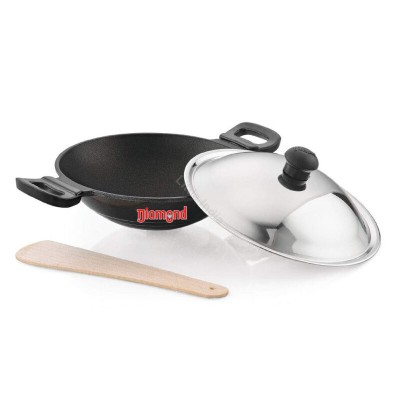 DIAMOND FRYING PAN FOR APPAM NON-STICK (22CM.)