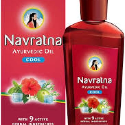 NAVARATNA HAIR OIL      (180 ML)