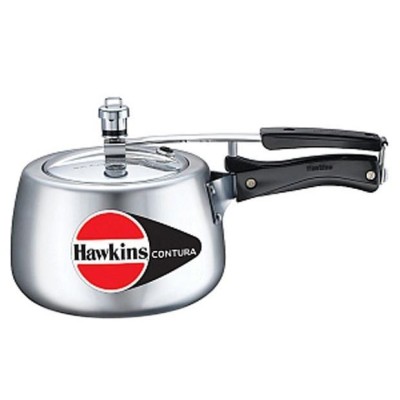 HAWKINS WHITE PRESSURE COOKER 2L.