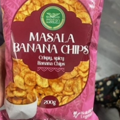 Masala banana chips