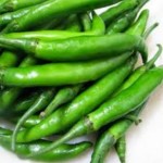 हरियो खुर्सानी ५०० ग्राम Green chilly 500 Gram