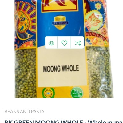 हरियो मोङ ५००ग्राम  Green whole moong 500 gram