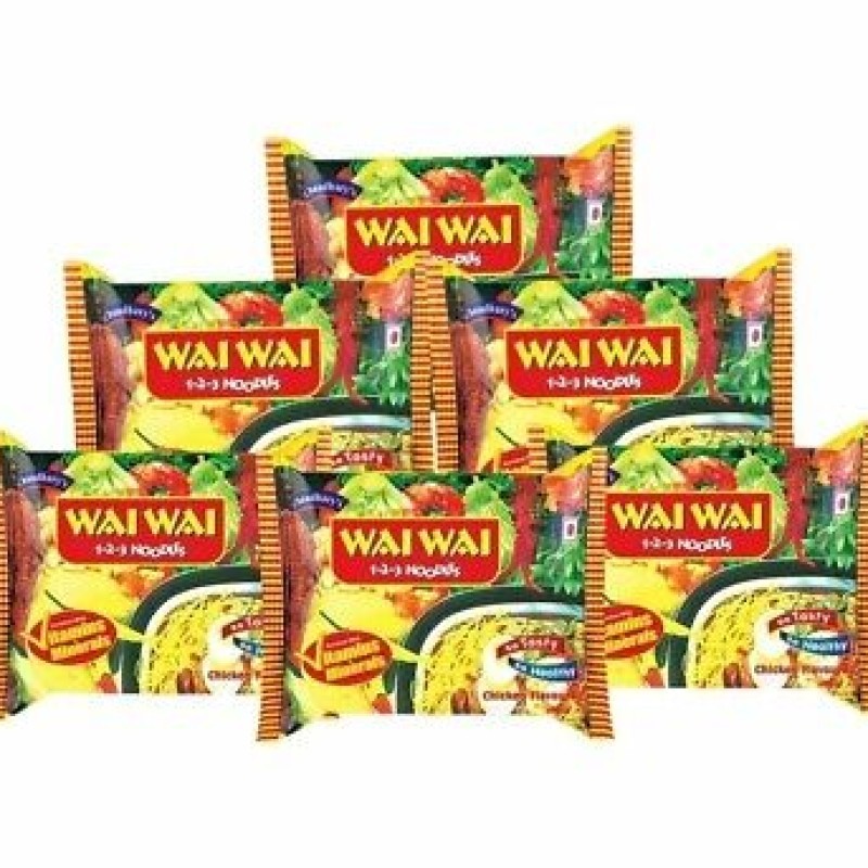 WAI WAI CHICKEN 🍗 INSTANT NOODLES 🍜 CARTOON (30PKT.)