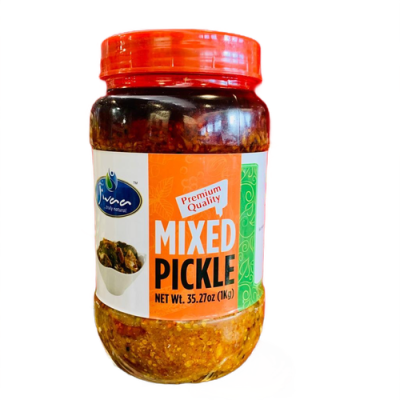 JIVAA MIXED PICKLE - pickles, vegetable mix 1 KG