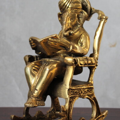 GANESH BRASS FIGURINE