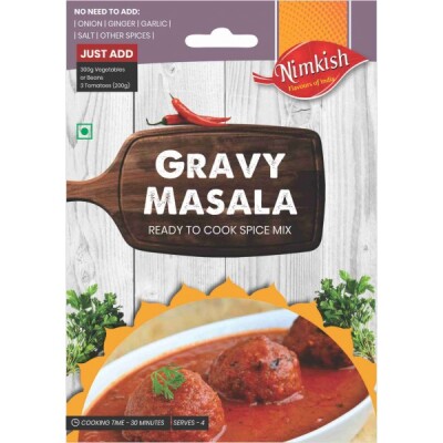 NIMKISH GRAVY MASALA - ready-made mix of spices to make a sauce 60 gram