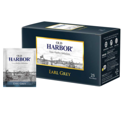 Old Harbor Earl Grey blackTea 25 Bags- czarna herbata Earl Grey (25 torebek)