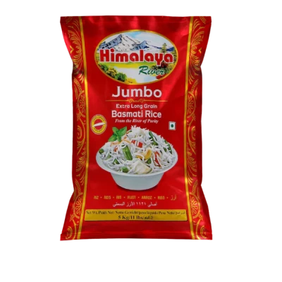 HIMALAYAN JUMBO BASMATI RIICE 20 KG