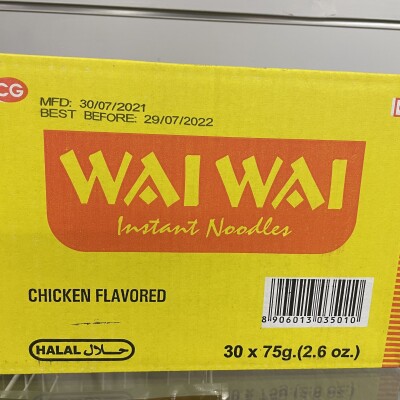 Wai wai Noodles ( 1 cartoon)