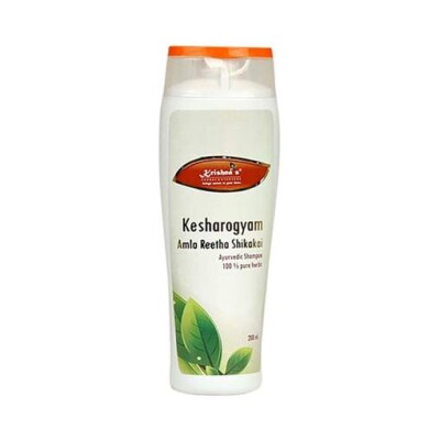 KRISHNA'S REETHA SHIKKAI AMLA SHAMPOO - shikakai shampoo and amla fruit 200 ml