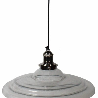 METAL GLASS HANGING LAMP