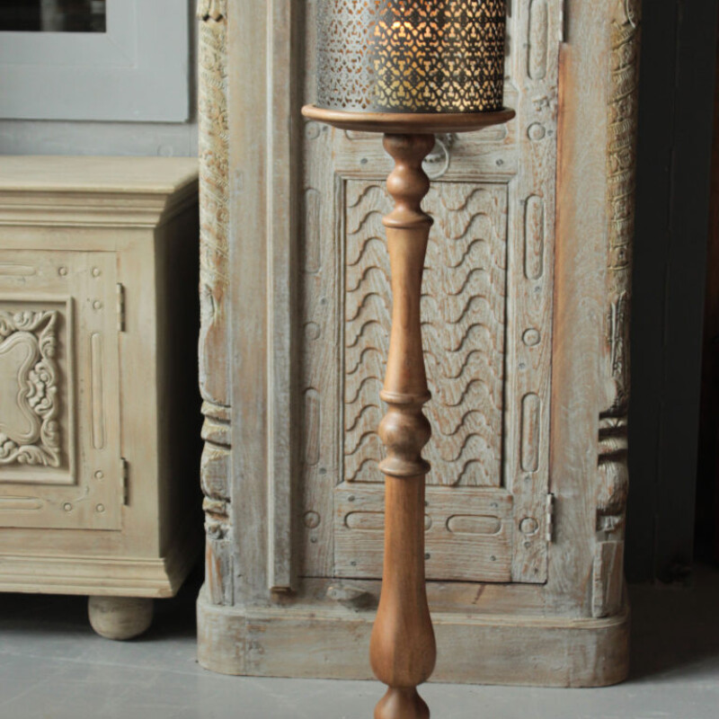 INDIAN FLOOR LAMPION DELHI 127 CM