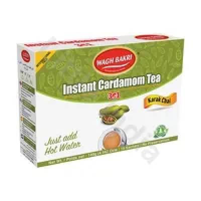 Instant Cardamom Tea Premix 10 sachets Wagh Bakri