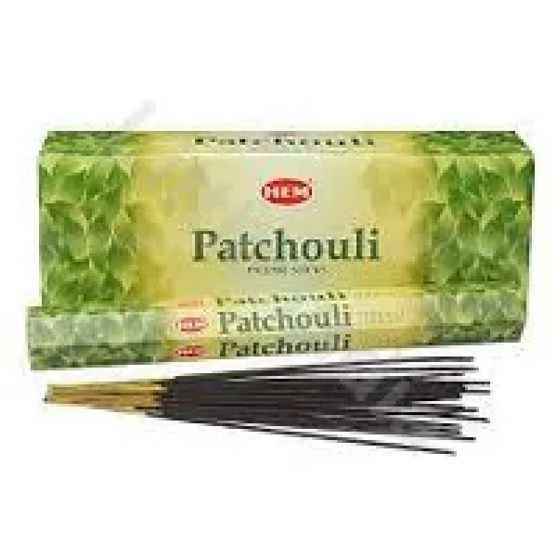 Patchouli HEM incense sticks, 20 pieces