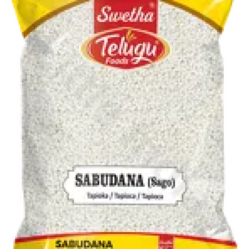 Sabudana Sago Tapioca Telugu Foods 500g