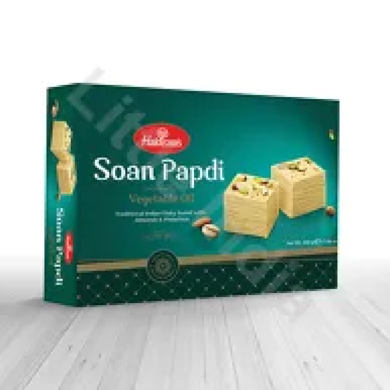 Indian dessert Soan Papdi vege Haldirams 250g