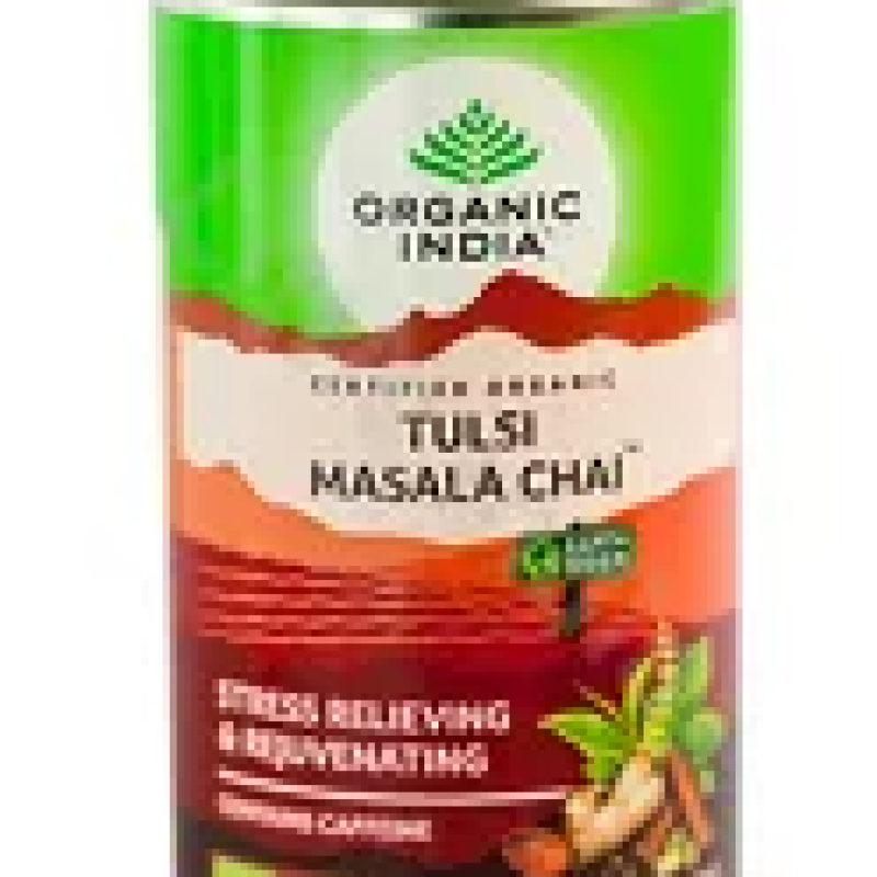 Tulsi Masala Chai (loose leaf tea) 100g Organic India