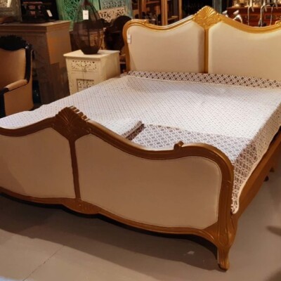 WOODEN BED IN FRENCH STYLE 180 cm