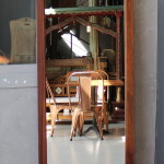 JALI WOODEN MIRROR