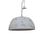 LOFT CEILING LAMP MADE OF WHITE METAL