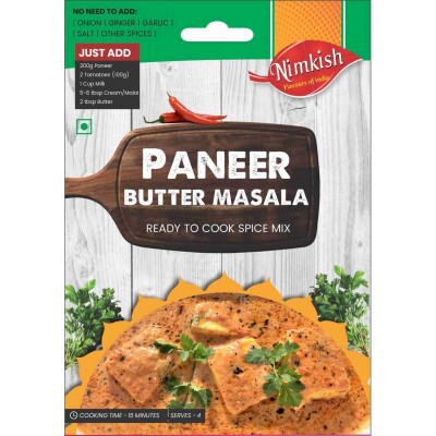 NIMKISH PANEER BUTTER MASALA - butter sauce for making Paneer dishes 40 gram