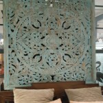 CARVED WOODEN DECORATIVE PANEL