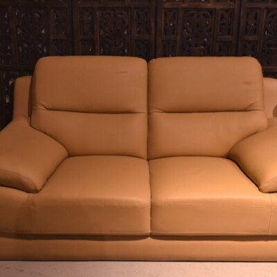 VANILLA ECO LEATHER SOFA