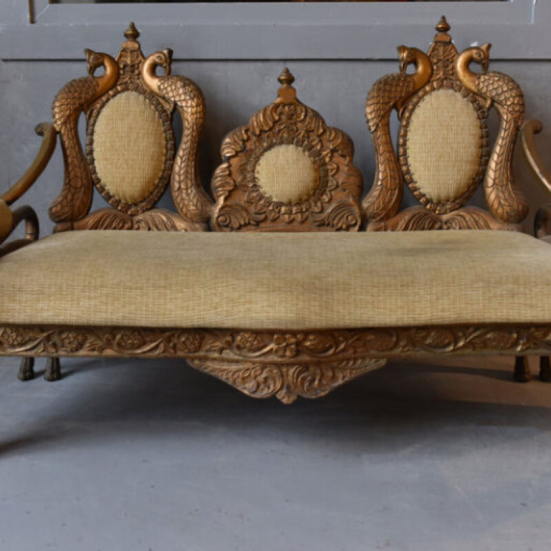 UNIQUE INDIAN DECORATED SOFA